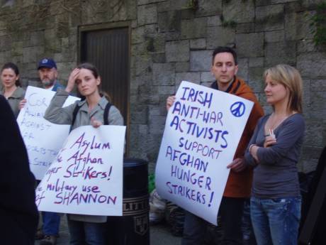 Anti-war protesters including some jailed for Shannon direct actions