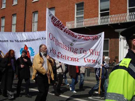 Kildare Council of Trade Unions - Organising to Win (Up the Lilywhites!)