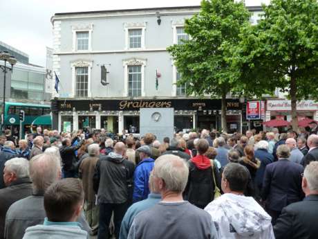 Talbot Street Memorial, 11.30am, !7th May 2011