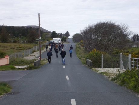 A saturday afternoon walk down to the Shell compound