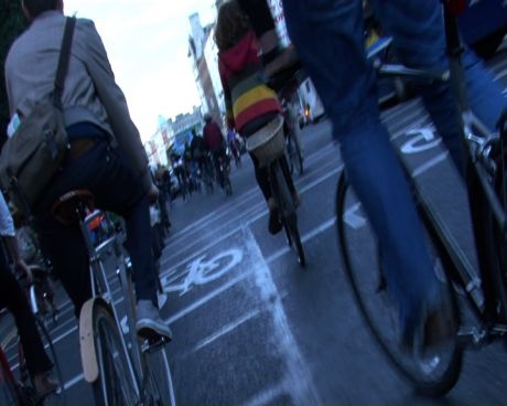 Twenty bicycles can be parked in the same space taken up by one car