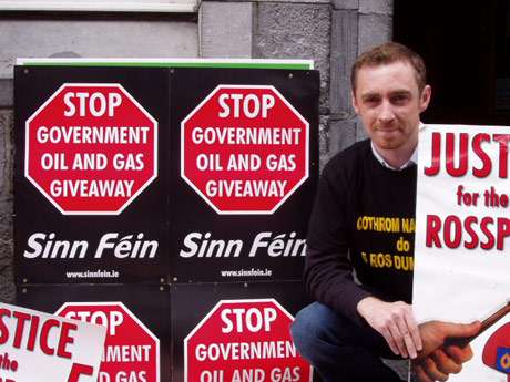 Colm, a primo activist with Sinn Fein.