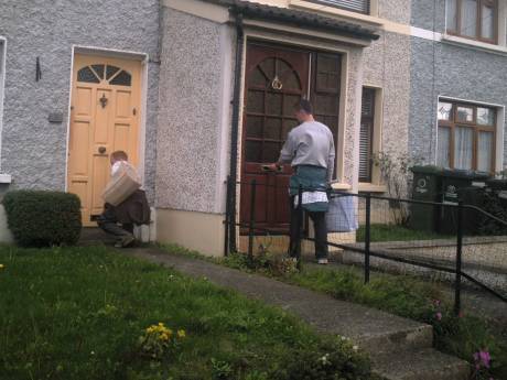 Delivery of Proclamations in Crumlin